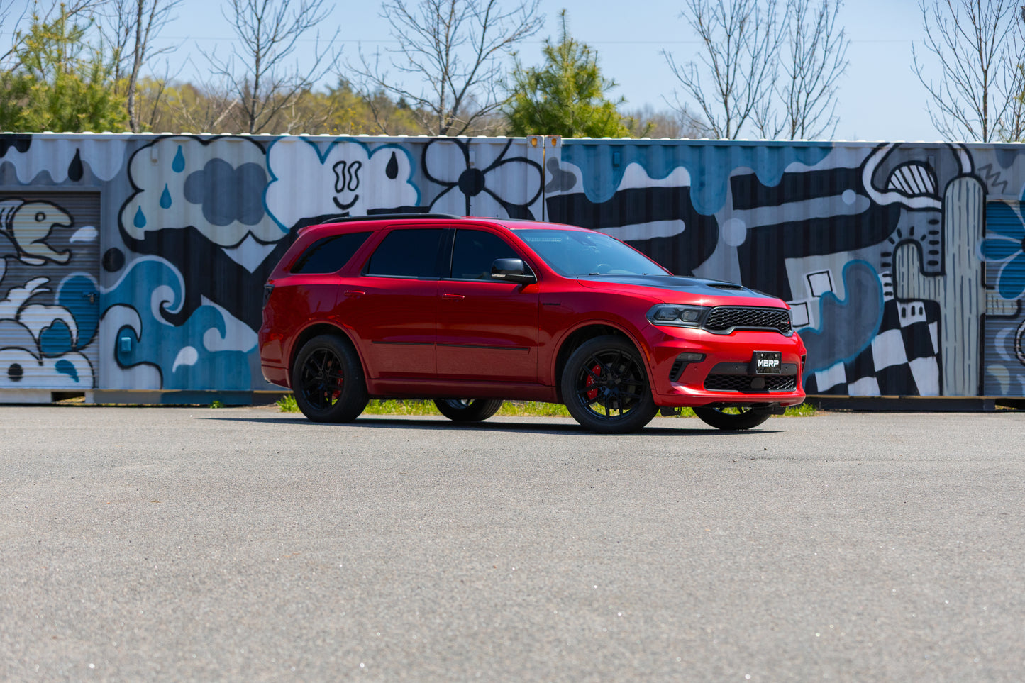 11-Present Dodge Durango 5.7L, Armor Pro 3-Inch Cat-Back Dual Split Rear with CF Tips, Street Profile MBRP
