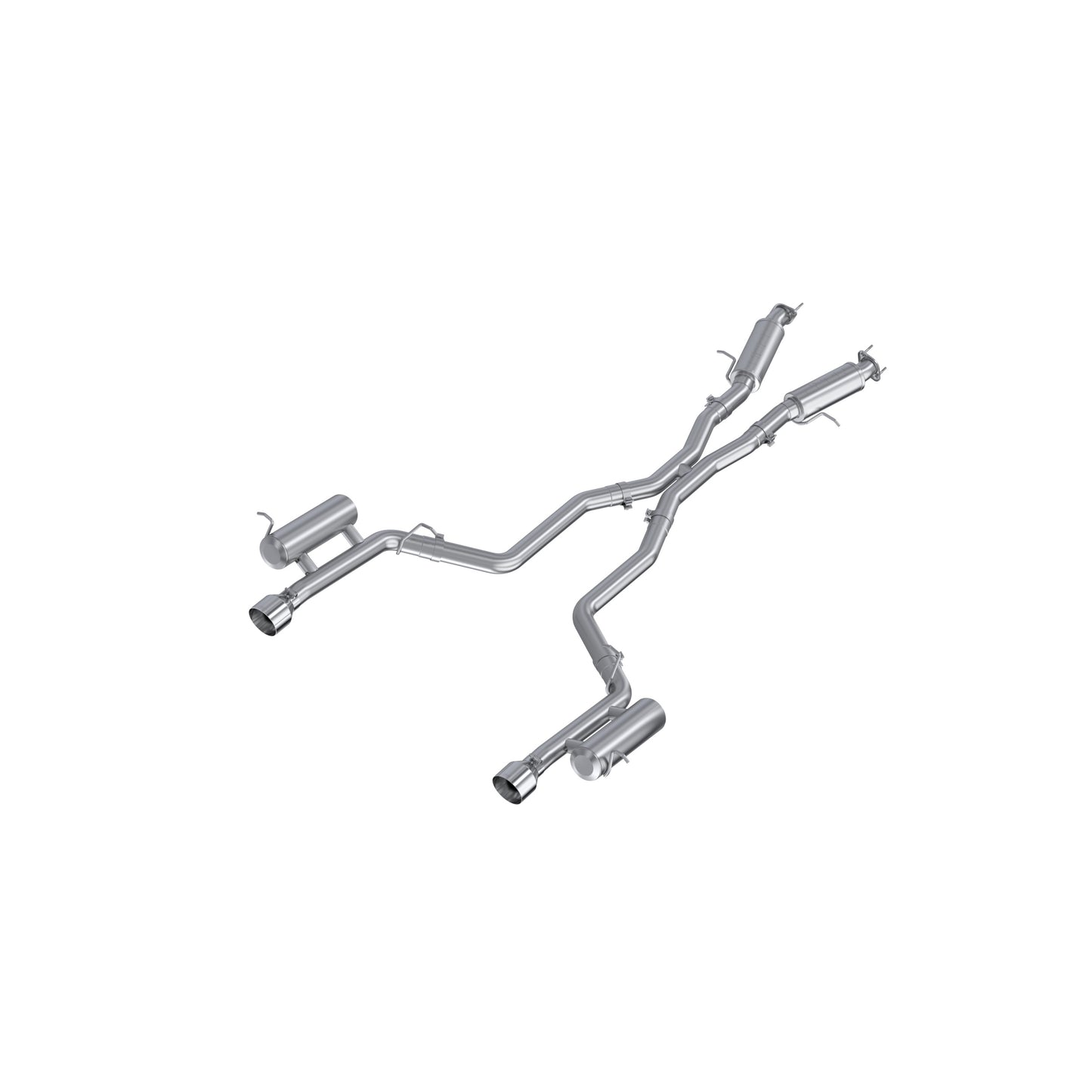11-Present Dodge Durango 3.6L, Armor Lite 3-Inch Cat-Back Dual Split Rear, Street Profile MBRP