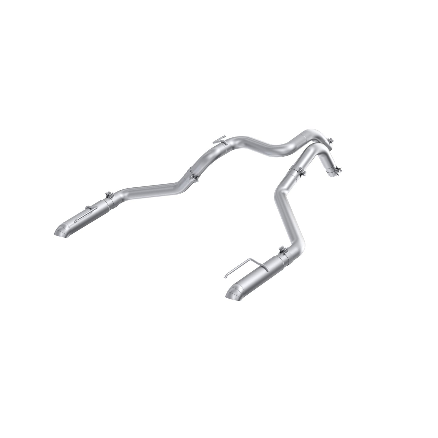 24-Present Ford Ranger Raptor 3.0L EcoBoost, Armor Pro 3-Inch Axle-Back Dual Rear Turn-Down MBRP
