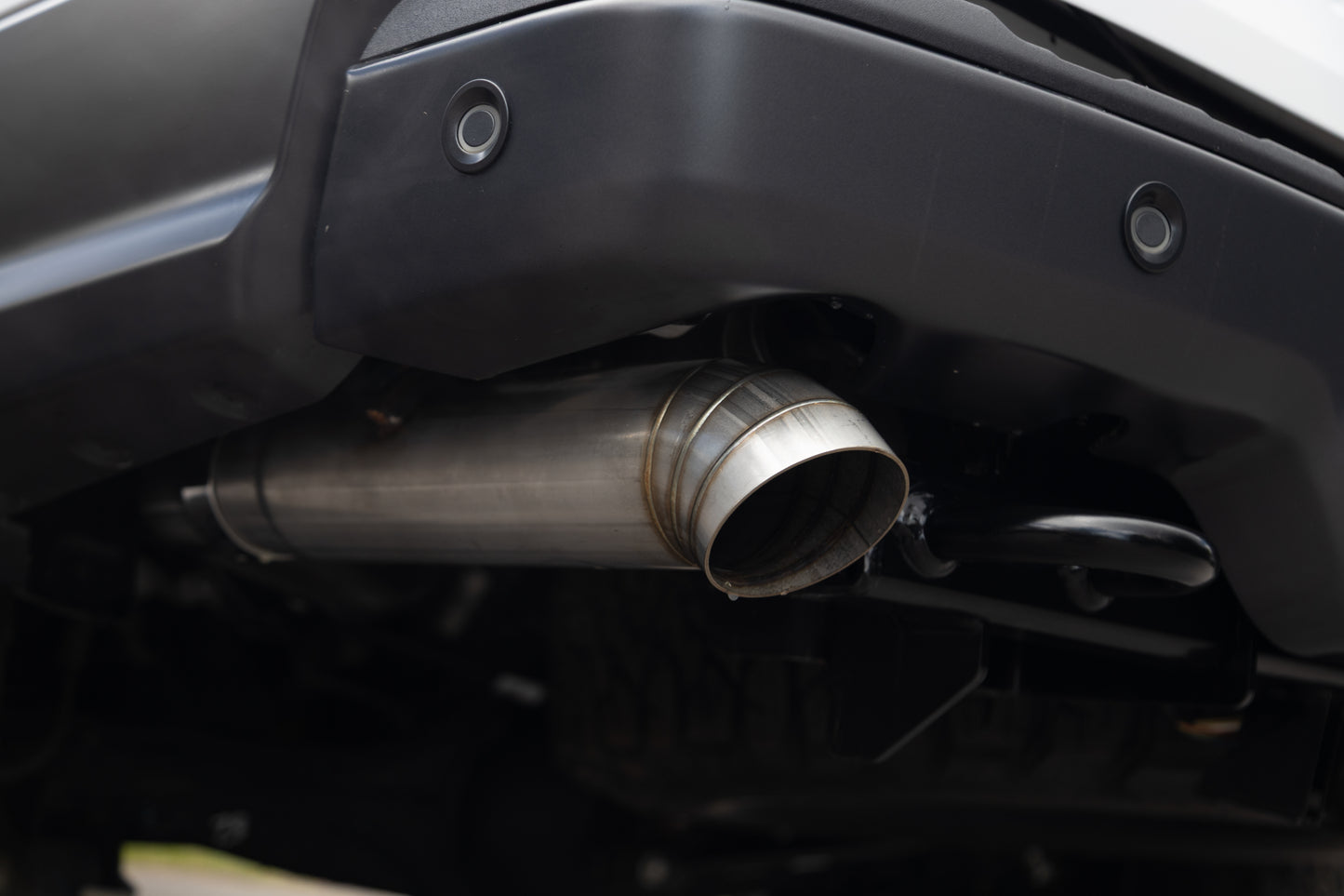 24-Present Ford Ranger Raptor 3.0L EcoBoost, Armor Pro 3-Inch Axle-Back Dual Rear Turn-Down MBRP