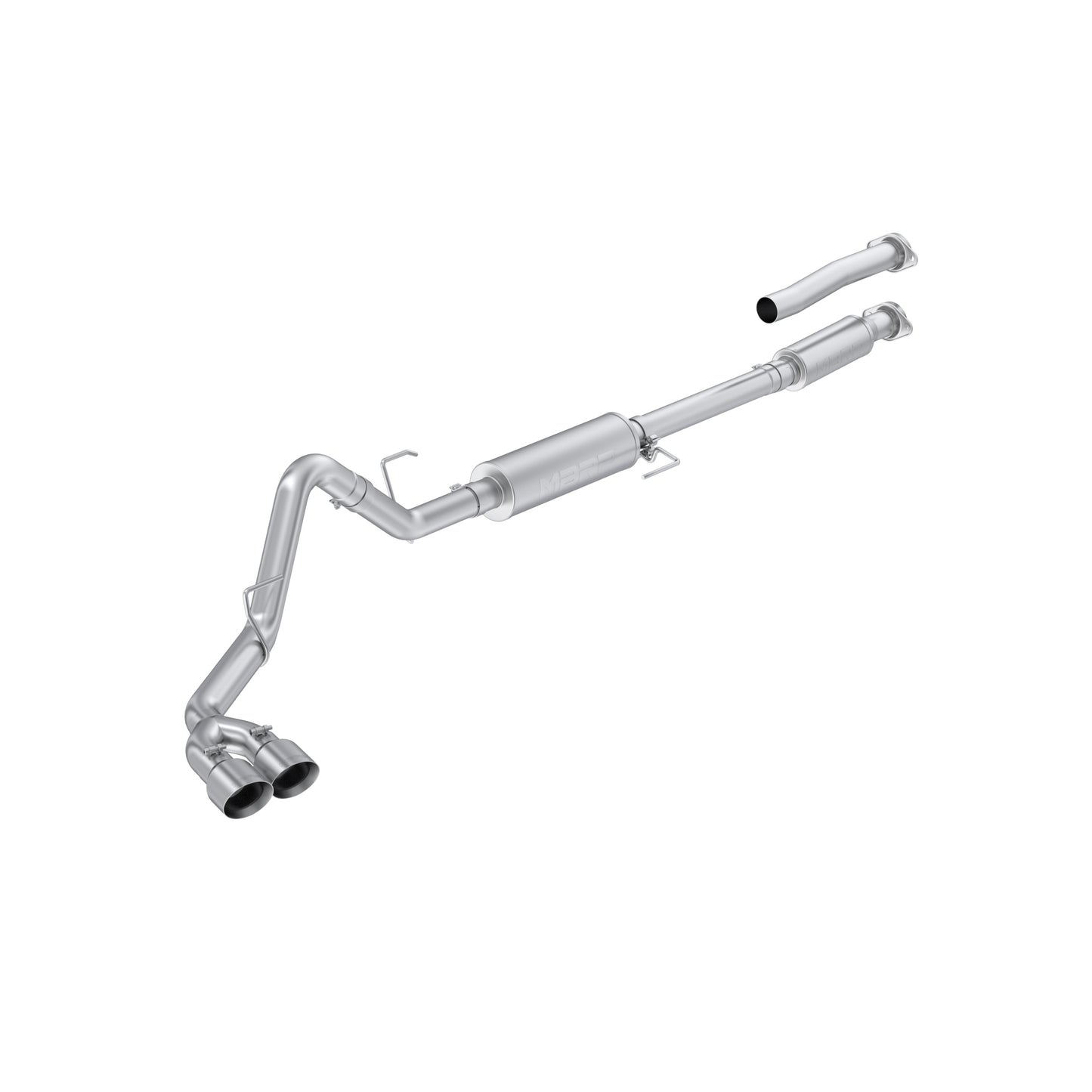 21-Present Ford F-150 2.7L/ 3.5L EcoBoost and 5.0L, Armor Lite 3-Inch Cat-Back Single Side with Dual Outlet MBRP