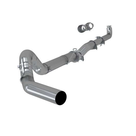 5 Inch Single Side Aluminized Steel -No Muffler For 01-07 Silverado/Sierra 2500/3500 Duramax Classic Extended/Crew Cab MBRP