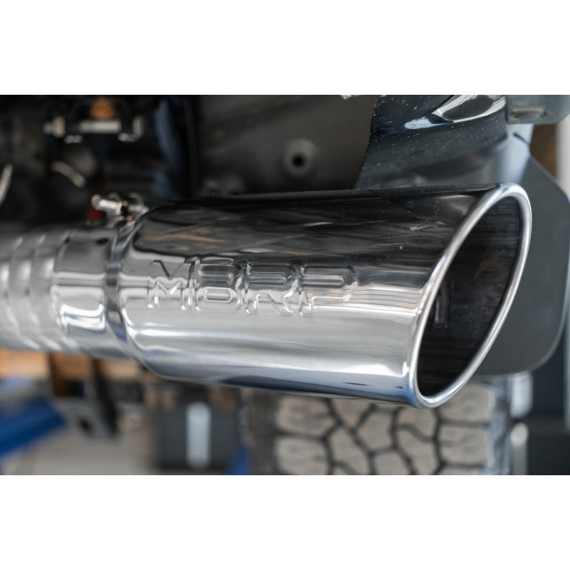 20-25 Chevy/GMC 2500/3500 Armor Lite Series Aluminized Steel 4 Inch Filter Back Single Side Exit Exhaust System MBRP