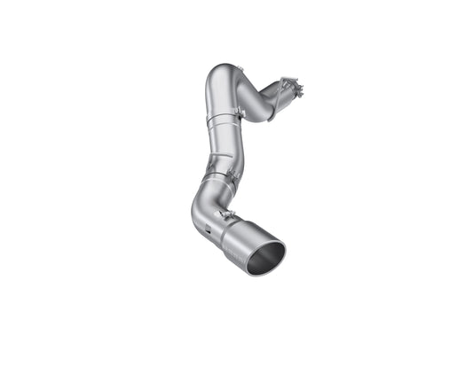2020-2023 Chevrolet/GMC 2500/3500 HD 6.6L Duramax EC/CC Armor Lite Aluminized Steel 5 Inch Filter Back Single Side Exit MBRP