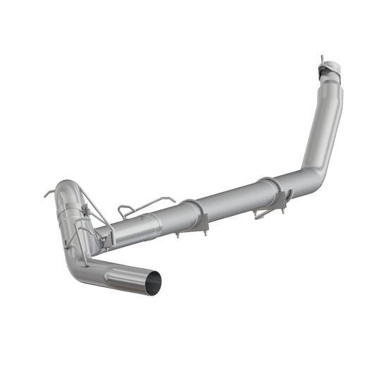 Dodge 4 Inch Turbo Back Single, No Muffler, Armor Plus For 98-02 Dodge Ram 2500/3500 Cummins MBRP