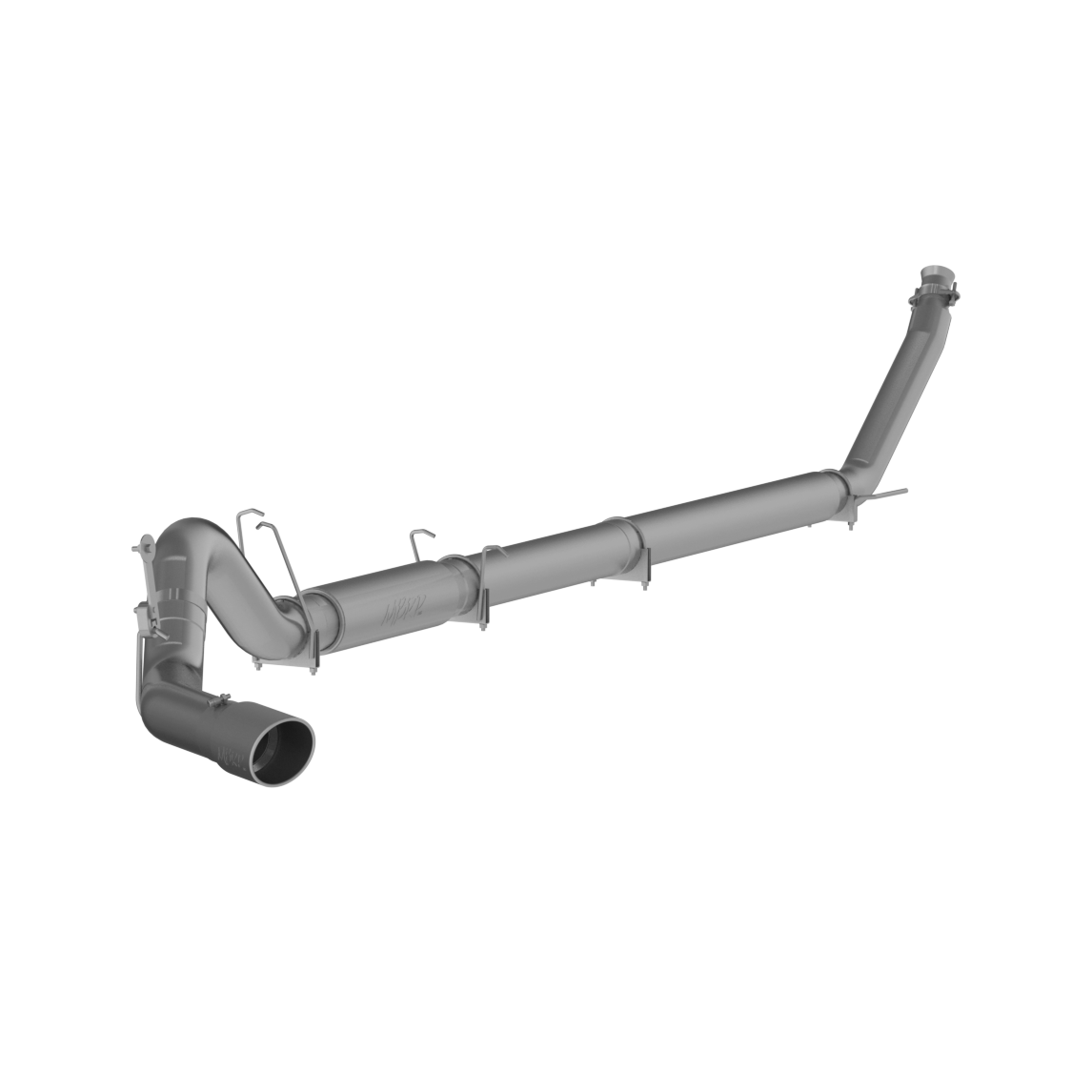 Dodge 5 Inch Turbo Back Single Side Exit Armor Lite For 98-02 Dodge Ram 2500/3500 Cummins MBRP