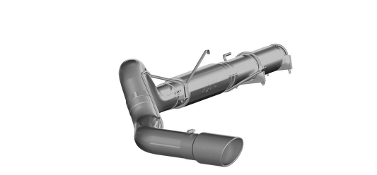 5 Inch Cat Back Exhaust System Single Side Exit Aluminized Steel For 04-07 Dodge Ram 2500/3500 MBRP