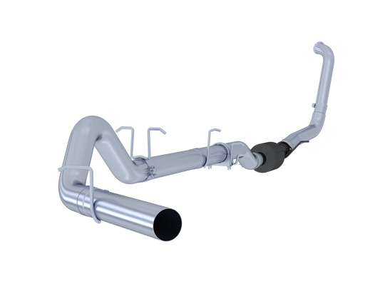 4 Turbo Back Single Side Exit No Muffler Inch For 03-07 Ford F-250/F-350 6.0L, Extended Cab/Crew Cab MBRP