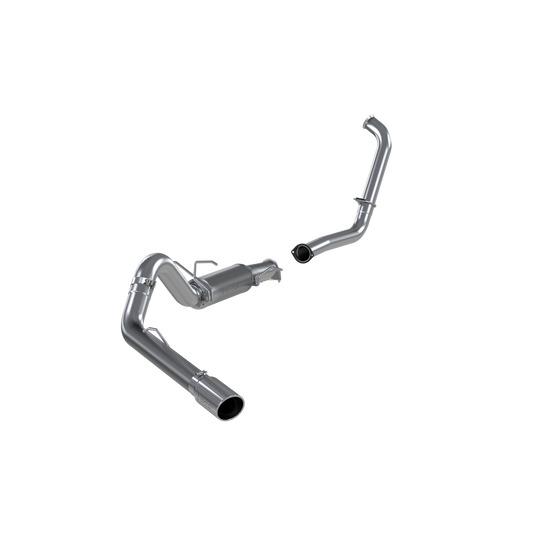 4 Inch Turbo Back Single Side Stock Cat Exit T409 Stainless Steel For 03-05 Ford Excursion 6.0L MBRP