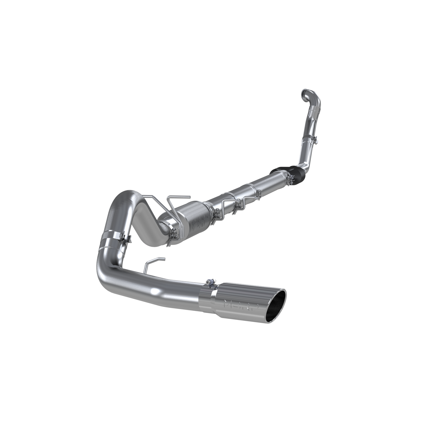 4 Inch Turbo Back Single Side Exit Aluminized Steel For 94-97 Ford F-250/F-350 7.3L Powerstroke MBRP