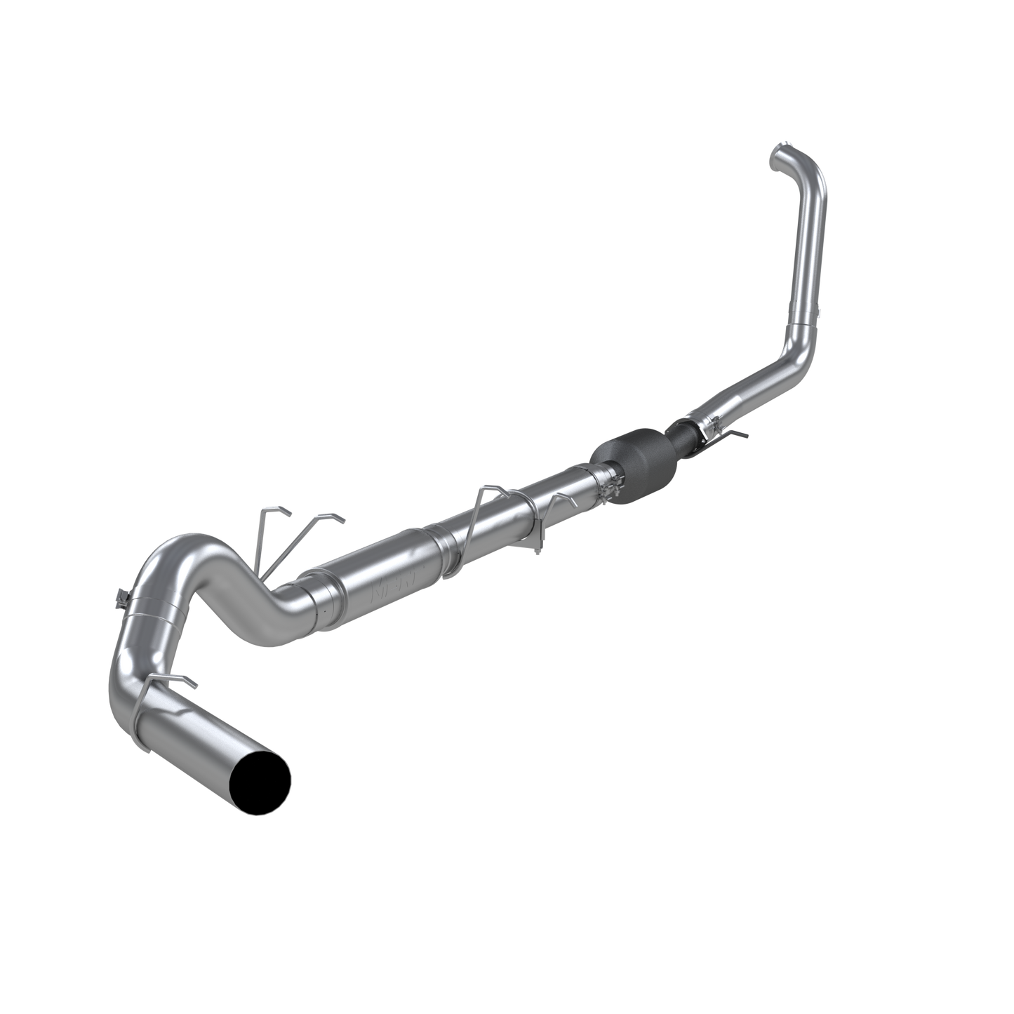 5 Inch Turbo Back Single Side Exit Inch, No Tip, For 03-07 Ford F-250/F-350 6.0L MBRP