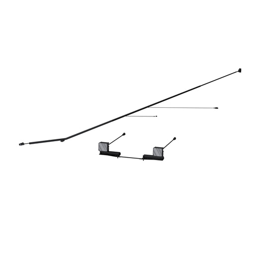 24-26 Ford Ranger, Black-Coated, Bumper Light Kit Amber Spot Beam MBRP