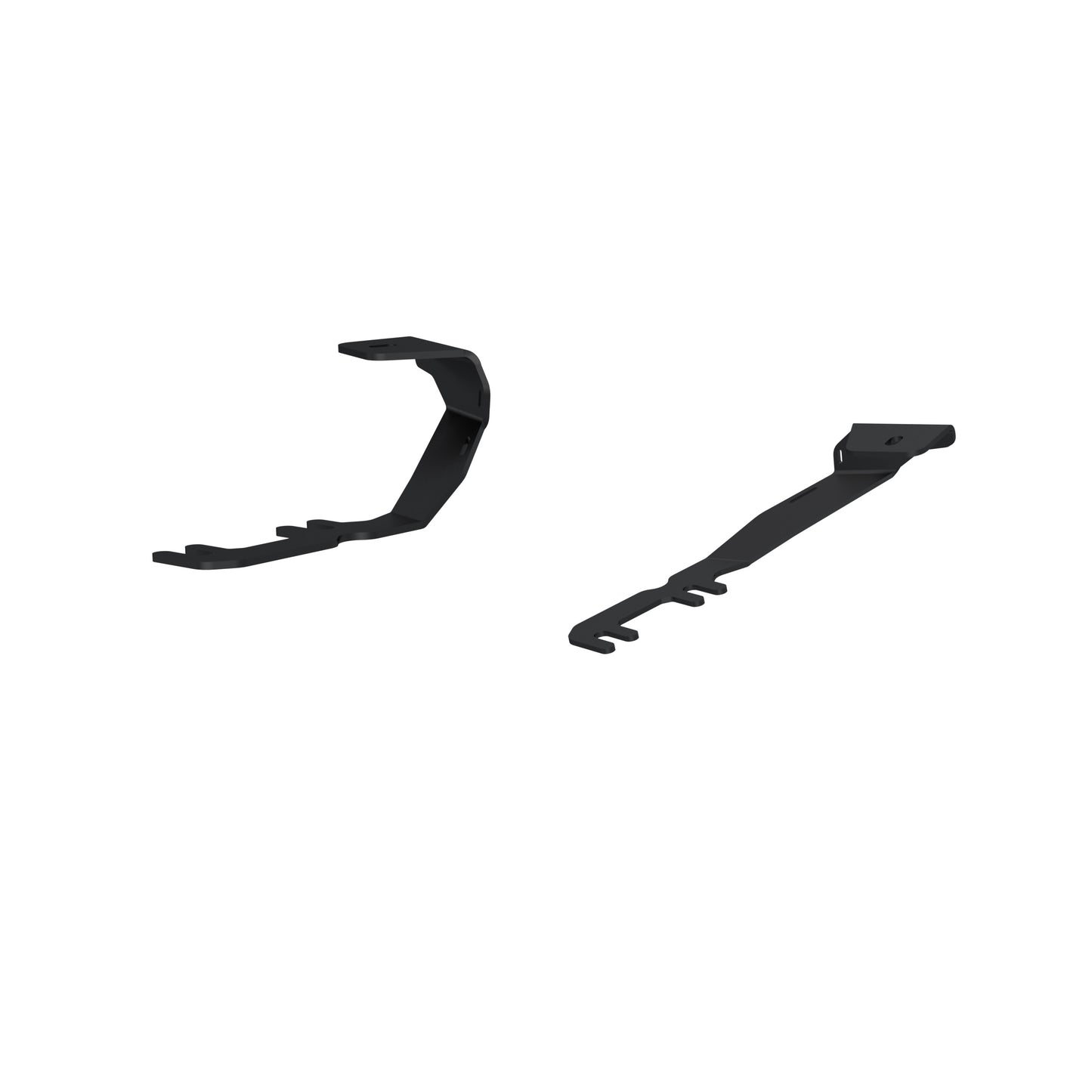24-26 Ford Ranger, Black-Coated Ditch Light Bracket MBRP
