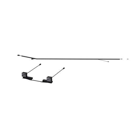 24-Up Ford Ranger Raptor Bumper Light Kit Clear Flood Beam MBRP
