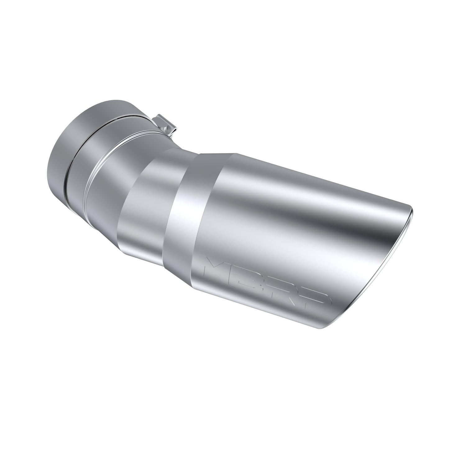 2015-UP Chevrolet/ GMC 2500/ 3500 Duramax Exhaust Tip 6 Inch O.D. Angled Rolled End 5 Inch Inlet 15 1/2 Inch Length 30 Degree Bend T304 Stainless Steel MBRP