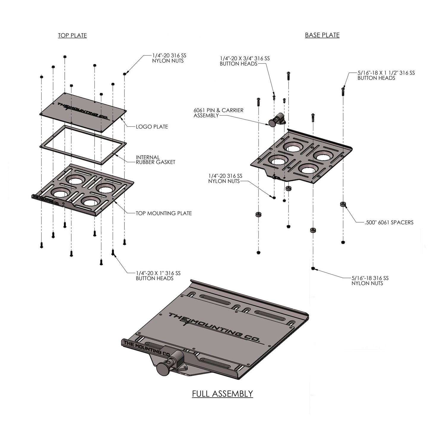 The Mounting Company Large Mount