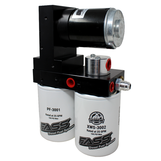 FASS Titanium Signature Series Diesel Fuel System 165GPH GM GM DURAMAX 6.6L 2001-2010