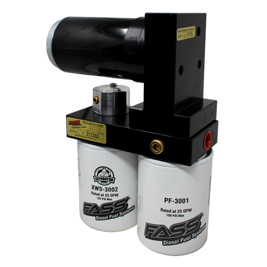 FASS TSC14140F110G Titanium Signature Series Diesel Fuel System 140F 110GPH Chevy Colorado/GMC Canyon 2.8L GM DURAMAX 2016-2020