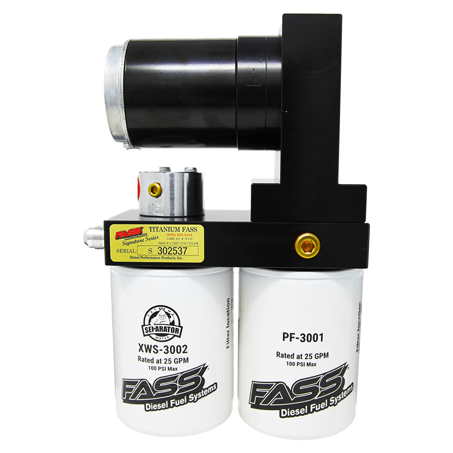 Titanium Signature Series Diesel Fuel System 240GPH (70-75 PSI) GM GM DURAMAX 6.6L 2020-2022 900-1200hp FASS