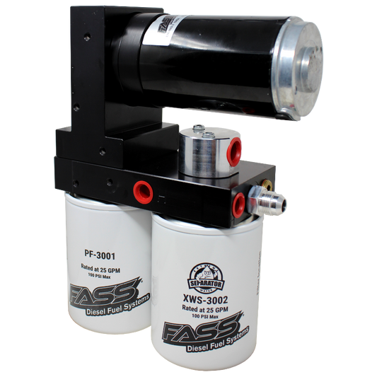 FASS Titanium Signature Series Diesel Fuel System 180F 140GPH at 45PSI Dodge Cummins 5.9L 1994-1998