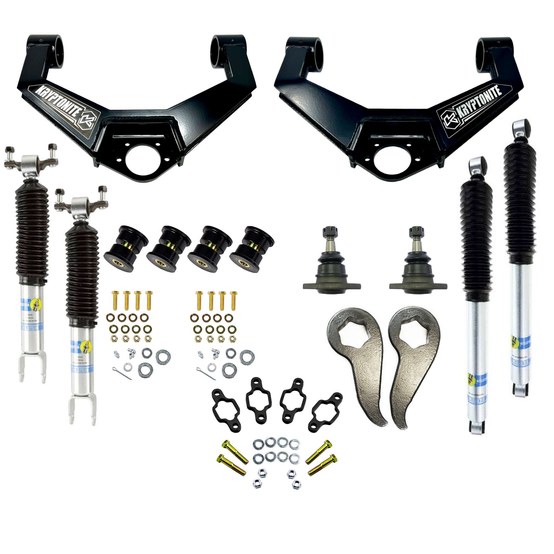 Kryptonite Stage 3 Leveling Kit w/Bilstein Shocks GM 2020