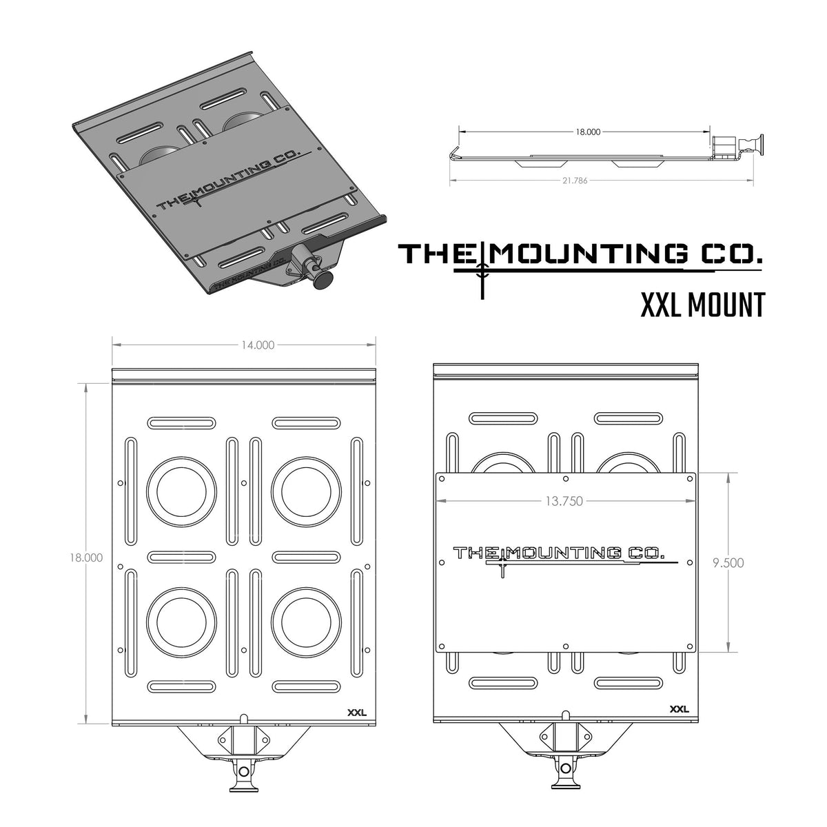 The Mounting Company XXL Mount