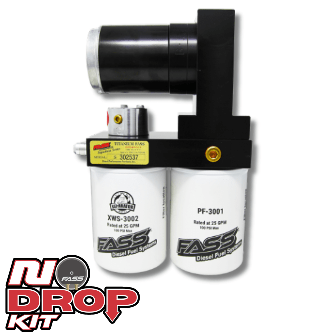 FASS No Drop Series Fuel System for 1998.5-2004 Dodge RAM Cummins 5.9L (Stock-600hp)