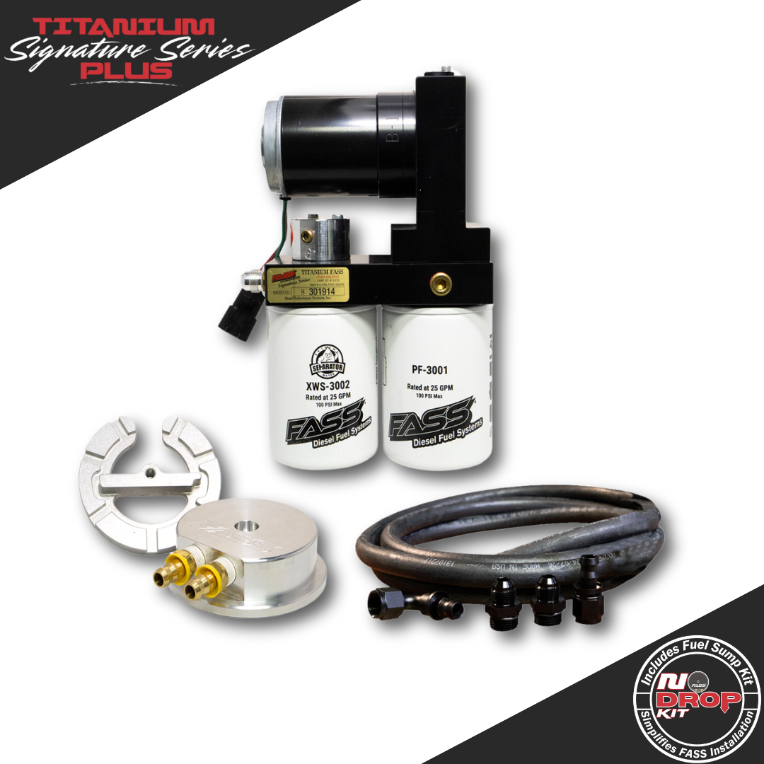 No-Drop Series Plus Fuel System for 2023-2024 Ford Powerstroke 6.7L (Stock-700hp) FASS