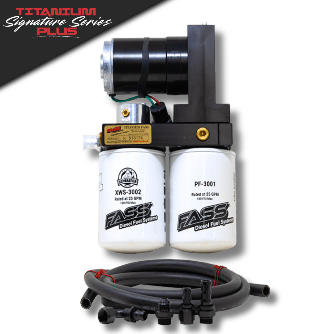 Titanium Signature Series Plus Fuel System for 2001-2010 Silverado/Sierra GM DURAMAX 6.6L (Stock-600hp) FASS