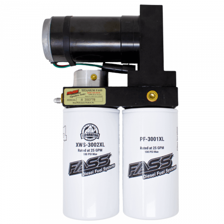 FASS INDUSTRIAL SERIES, DIESEL FUEL SYSTEM, CLASS 8, SEMI, 165GPH, UNIVERSAL (IND165G)