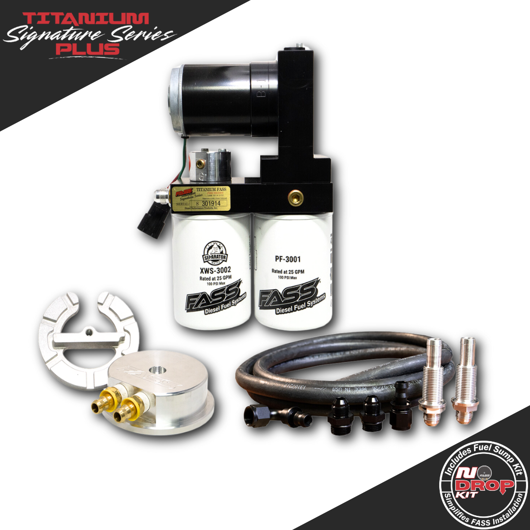 No-Drop Series Plus Fuel System for 2001-2016 Silverado/Sierra GM DURAMAX 6.6L (1200-1500hp) FASS