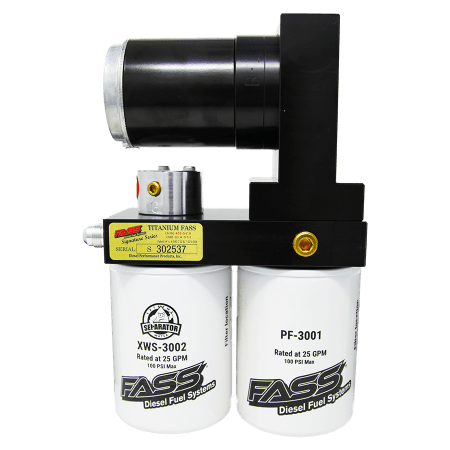 FASS TSF15180F140G Titanium Signature Series Diesel Fuel System 180F 140GPH 6.0L & 7.3L Ford Excursion 2000-2005