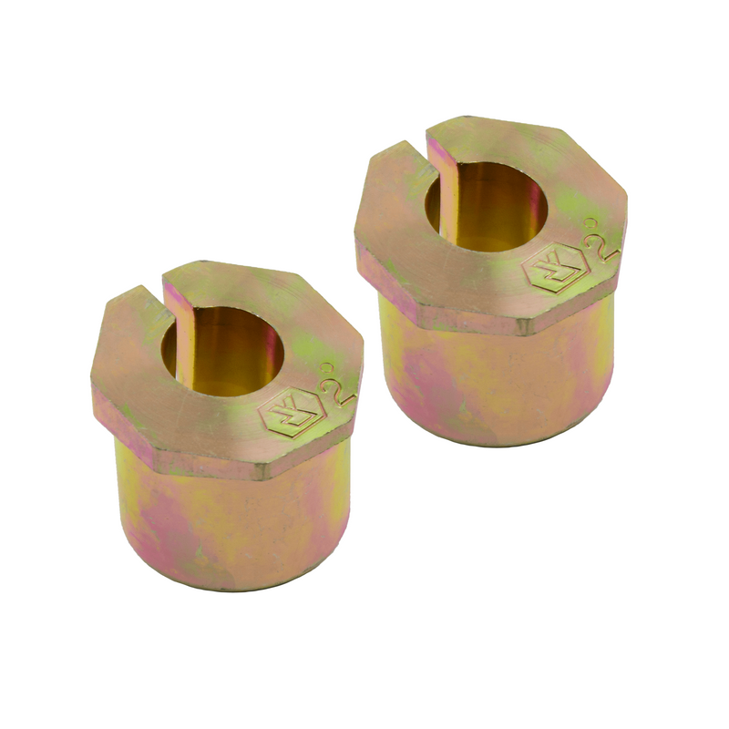 Kryptonite 2° Caster Shim Set for 2005-2022 Ford Super Duty F-250/F-350